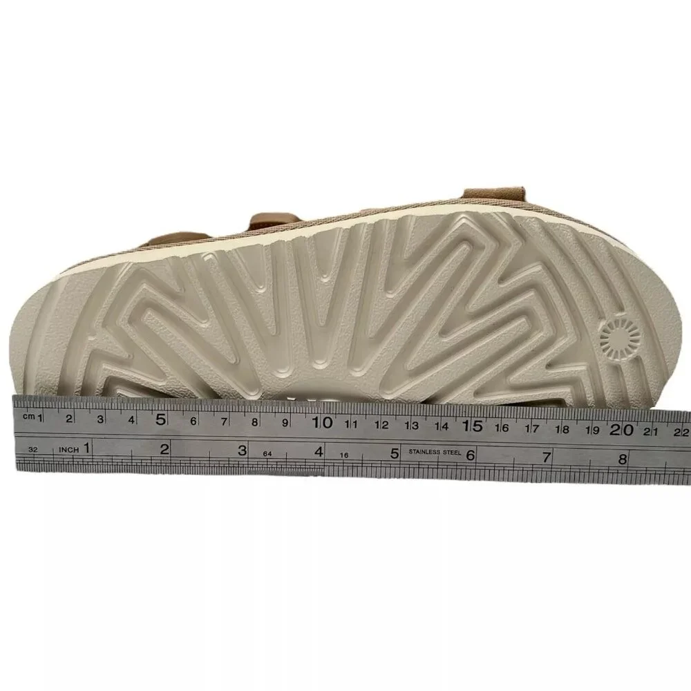UGG Youth Girl's/Boy's GoldenCoast Slingback Sandal Size 1‎ Tan/Brown Adjustable